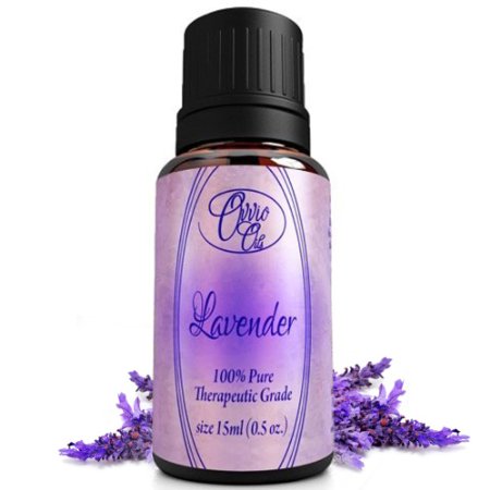 Lavender Oil by Ovvio Oils - 100% Pure Premium Therapeutic Grade! Natural Anti-Inflammatory and Powerful Natural Lavender Oil - Origin: Bulgaria - Large 15ml