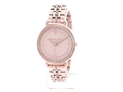 Michael Kors Cinthia Rose Gold-Tone Three-Hand Watch