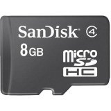 SanDisk 8GB microSD High Capacity microSDHC Card - Class 4 - 8 GB