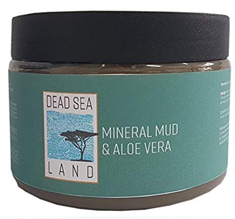 Dead Sea Mineral Mud With Aloe Vera For Face & Body - 100% Natural Spa Quality