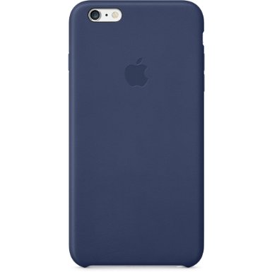 iPhone 6P Leather Case Midnight Blue
