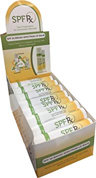 Organic Lip Balm with Vitamin E & SPF30 Protection - Sunscreen with organic Hemp Seed, Olive and Sunflower oils, Protective Natural Highly Moisturized lips (0.15 oz - 24 pack, Mango)