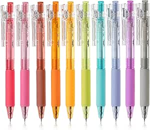 Mr. Pen- Retractable Gel Pens, 10 Pack, Candy Colors, Fast Dry, Gel Pens Fine Point 0.5mm, Retractable Pens, Cute Pens, Gel Ink Pens, Aesthetic Pens for Journaling, Colorful Pens, Fine Tip Pens