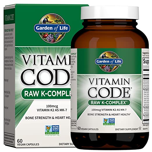 Garden of Life Vitamin Code Raw K-Complex, 60 Capsules