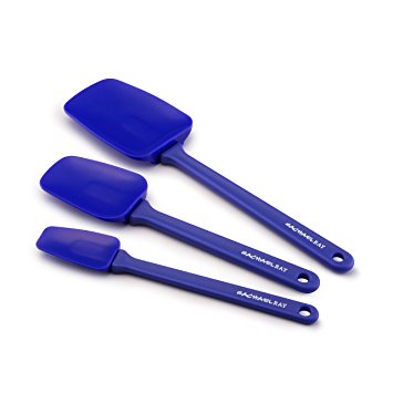 Rachael Ray Tools 3-Piece Spoonula Set, Blue