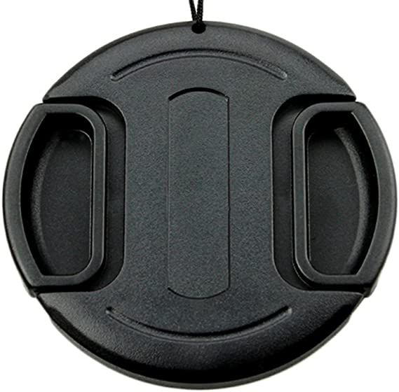 JJC LC-58mm Snap On Lens Cap with Keeper