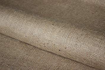 Burlapper Burlap Jute Fabric, 40 Inch x 5 Yards, 12 oz Decorator Quality