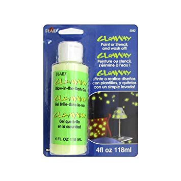 Plaid Glo Away Paint 4oz Carded