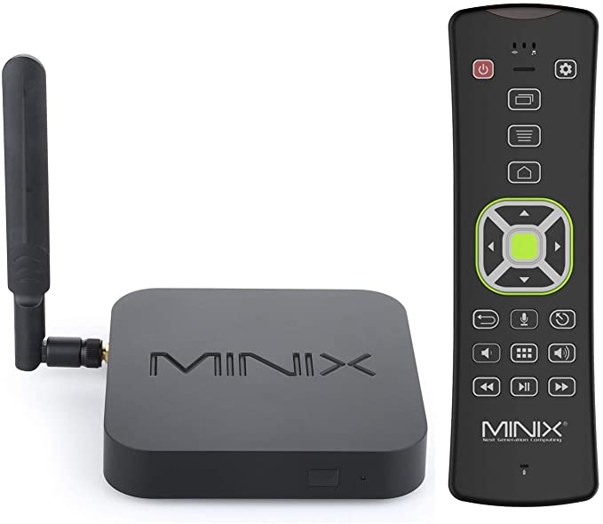 MINIX NEO U9-H  NEO A3 Backlit, 64-bit Octa-Core Media Hub for Android [2GB/16GB/4K/HDR] and Six-Axis Gyroscope Backlit Remote with Voice Input. Sold Directly by MINIX Technology Limited. Backlit