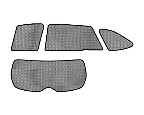 3D MAXpider S1SB0130 Soltect Complete Set Custom Fit Sun Shade (for Select SUBARU Outback Models)