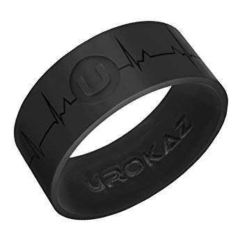 UROKAZ Silicone Wedding Ring The Only Rings that Fits Your Lifestyle - Whether You are Men or Women Our Rubber Bands is Right for You - We Offer Many Color and Size to Fit Your Liftstyle