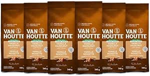 Van Houtte Vanilla Hazelnut Decaf Ground Coffee, 6X340g, Can Be Used With Keurig Coffee Makers