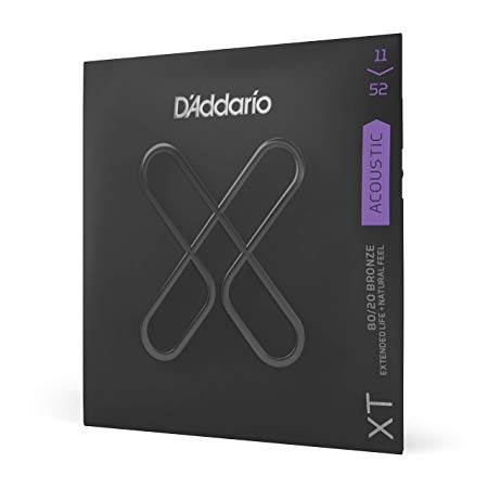 D'Addario XT 80/20 Bronze Acoustic Guitar Strings (XTABR1152)