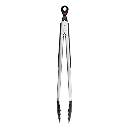 OXO SoftWorks 12-Inch Locking Tongs with Nylon Heads