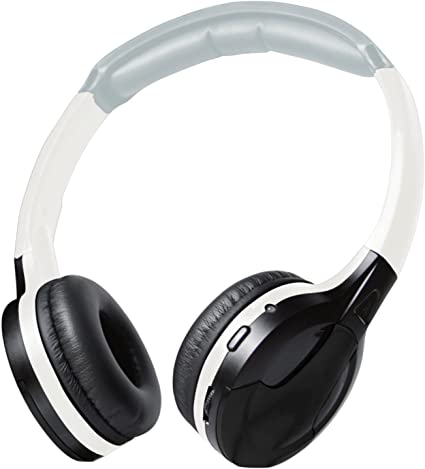 XO Vision IR630BL Universal IR Wireless Foldable Headphones, Black - 4