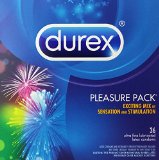 Durex Pleasure Pack Assorted Premium Lubricated Condoms 36 Count