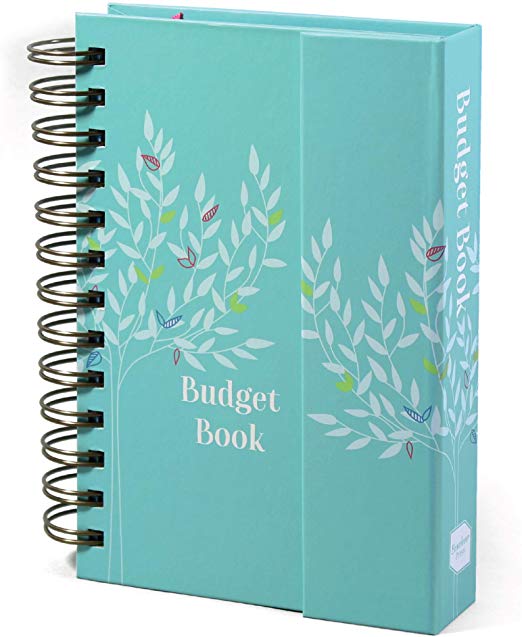 Boxclever Press Budget Book. Monthly Bill Organizer & Budget Planner Accounts Book Keeps Track of finances, Household Expenses & Finance Tracker with Pockets