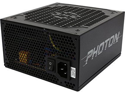 Rosewill PHOTON Series PHOTON-550 550W Continuous @40°C,80 PLUS Gold Certified, Full Modular Design, Single  12V Rail,ATX12V v2.31/EPS12V v2.92,SLI Ready, Crossfire Ready, Active-PFC Power Supply