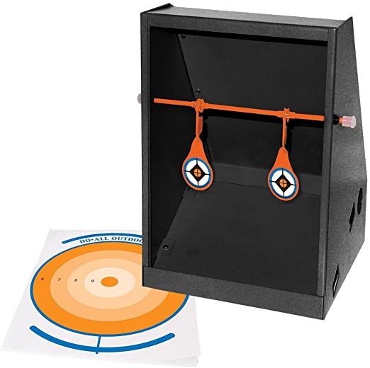 Do-All Outdoors Air Strike Pellet Trap Shooting Target Rated for 800fps Airgun , Black