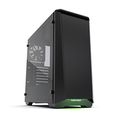 Phanteks PH-EC416PSTG_BK Eclipse P400S Silent Edition with Tempered Glass, Satin Black Cases