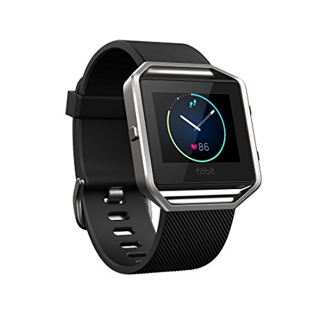 Fitbit Blaze Small Black And Silver Fitness Watch