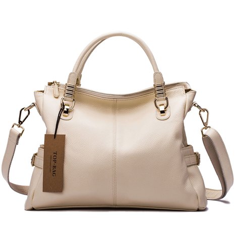 TOP-BAG® nice women ladies' genuine leather tote satchel shoulder handbag, SF0951