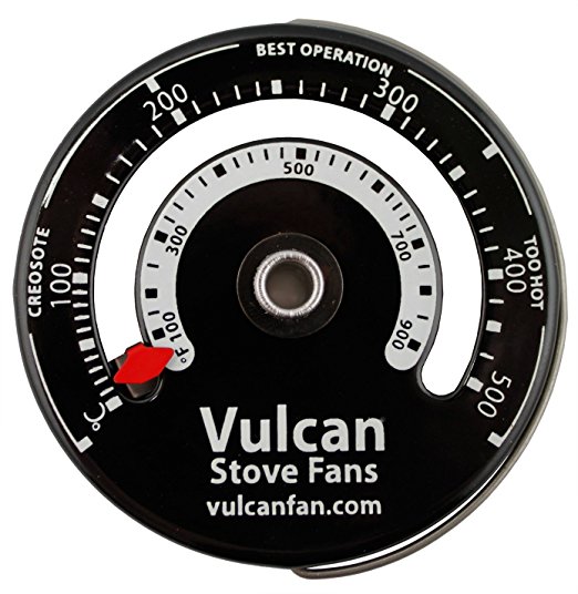 Stove Thermometer for Stoves, Flues or Stovepipes