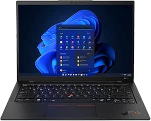 Lenovo Thinkpad X1 Carbon G10 14" Laptop Core i5-1245U 32GB RAM 512GB SSD W11P (Renewed)