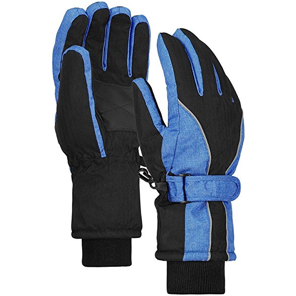 Terra Hiker Waterproof Microfiber Winter Ski Gloves 3M Thinsulate Insulation for Women