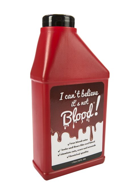 Maven: "I Can't Believe It's Not Blood" Fake Blood - 16 oz.