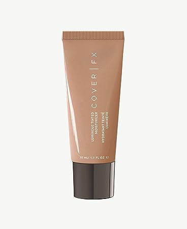 Cover FX Luminous Tinted Moisturizer - Medium - Hydrating Lightweight Glow - Light Coverage - Prebiotic and Probiotic Enriched Formula - All Skin Types - 1 Fl Oz