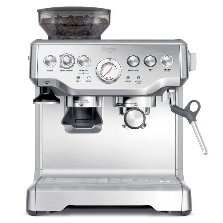 Sage by Heston Blumenthal the Barista Express Coffee Machine and Grinder 1700 Watt - Silver