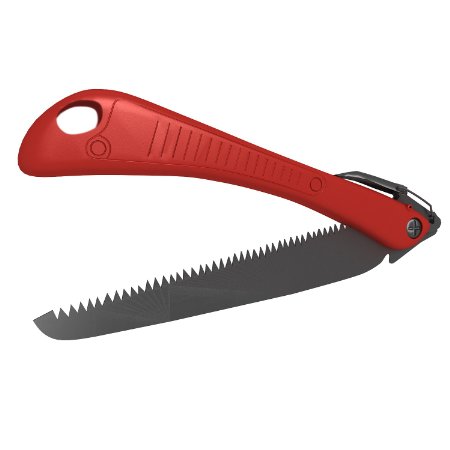 Tabor Pull-Stroke Action Folding Hand Saw | Pruning, Tree Trimming & Outdoor Camping | 7.5" Steel Turbocut Blade