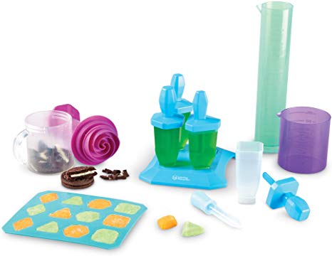 Learning Resources Yumology Science Sweet Kit, STEM, Candy Experiments, Early Science, 7 Kid Safe Recipes,16 Pieces, Ages 4
