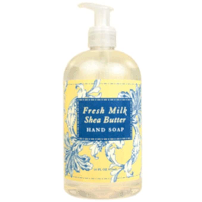 Greenwich Bay Trading Co. Hand Soap, 16 Ounce, Fresh MilK Shea Butter
