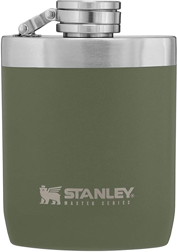 Insulated Flask with Never-Lose Leak Proof Cap for Camping or Daily Use