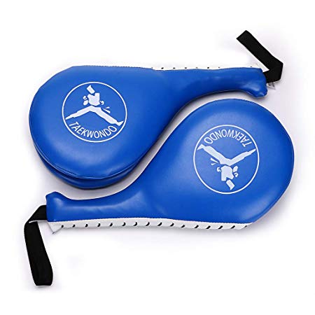 Hipiwe Taekwondo Kick Pad Target Durable TKD Kicking Targets Training Paddles Double Face Tae Kwon Pads