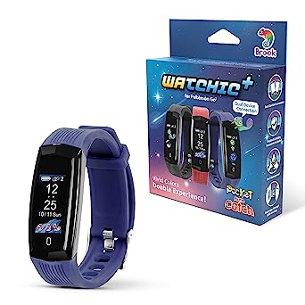 Brook Pocket Auto Catch Watchic Plus - Dual Accounts Auto Catcher, IPX7 Waterproof, 0.96 inch Color Display (Blue)