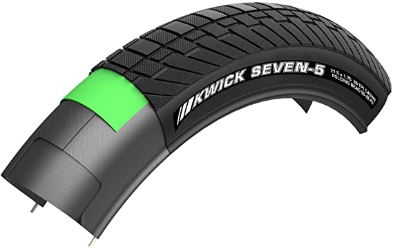 KENDA 650b Tire K1052 27.5 X 1.75" Kwick Seven-5 // Wire Bead // Black