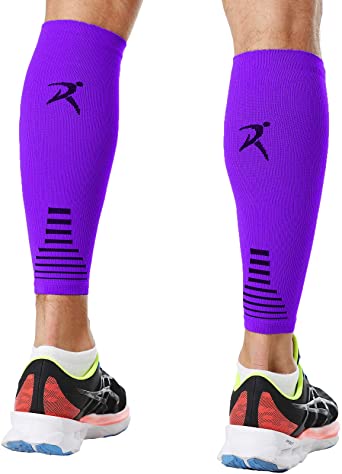 Calf Compression Sleeves for Men and Women (for Sports, Running, Shin Splints)