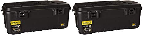 Plano 1919 Sportsman's Trunk, Black, 108-Quart (Pack of 2)