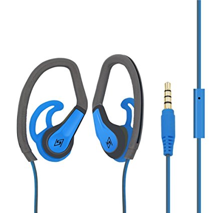 Honsenn Sweatproof Sport Workout Headphones In Ear Bass for Running Earphones for iPhone Samsung