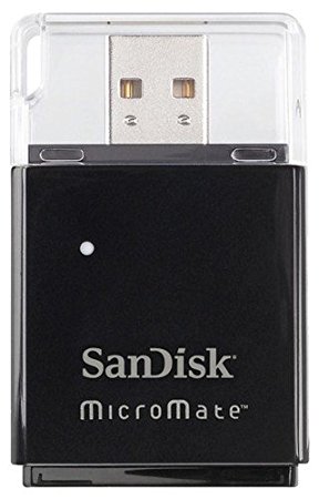 Sandisk MicroMate SD / SDHC Memory Card Reader (Static Pack, New, SDDR-113)