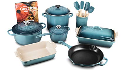 Le Creuset 16-piece Cookware Set (Marine)