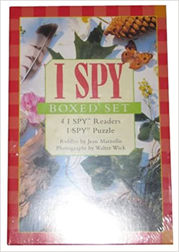 I Spy Readers Boxed Set: I Spy a Balloon, I Spy a Butterfly, I Spy a Penguin, and I Spy a Scary Monster (4-Book Set with Mini Puzzle) (Scholastic Readers, Level 1)