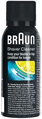 Braun shaver spray