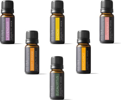 Aromatherapy Fresh Scent Kit 100 Pure Therapeutic Grade Sampler Set Essential Oil Gift Set 10 Ml Bottles Top 6 Fresh