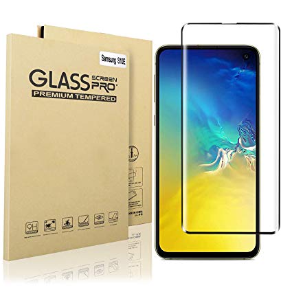 QITAYO Screen Protector for Samsung Galaxy 10e, Tempered Glass Screen Protector with [9H Hardness][Easy Bubble-Free Installation][Anti-Scratch] Compatible with Samsung Galaxy S10e
