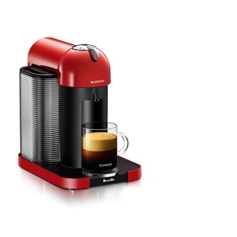 Nespresso Vertuo Coffee and Espresso Machine by Breville, Red