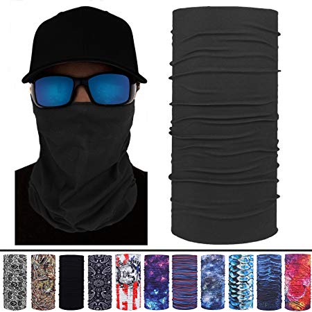 SMARTAKE Face Shield Mask, 95% UV Protective Headbands for Women, Men and Kids, Multifunction Ice Cotton Balaclava for Runing, Hiking, Travel, Cool Bandana Neck Scarf
